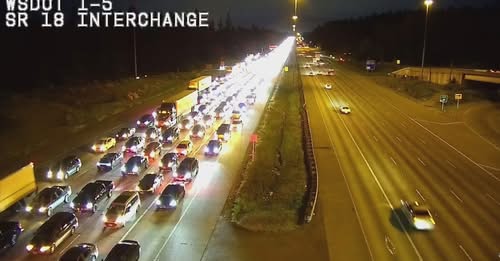 One Person Killed in Tragic Crash on Southbound I-5; Lanes Remain Closed Amid Investigation