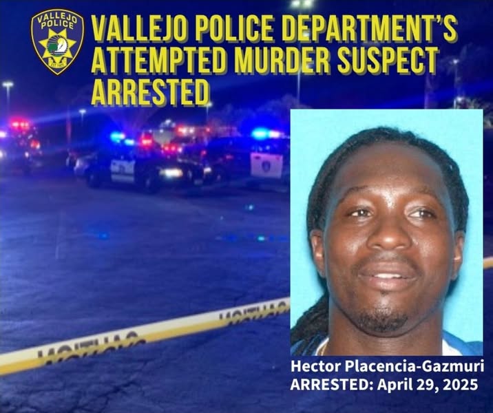 Vallejo Police Department Update: Arrest Made in 2024 Attempted Murder and Kidnapping Case
