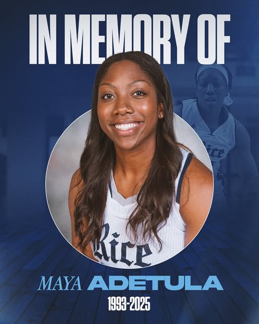 A Community Mourns the Loss of Folasade “Maya” Adetula, Beloved Rice University Alumna and Women’s Basketball Standout