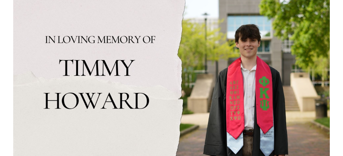 The University of Rhode Island Mourns the Loss of Beloved Graduate, Timmy Howard