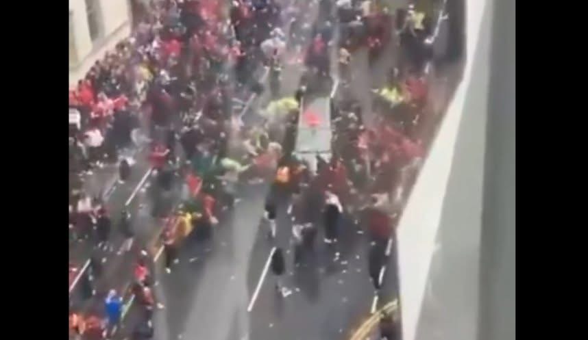 Tragedy Strikes Liverpool Victory Parade as Vehicle Plows Into Crowd, Injuring Several