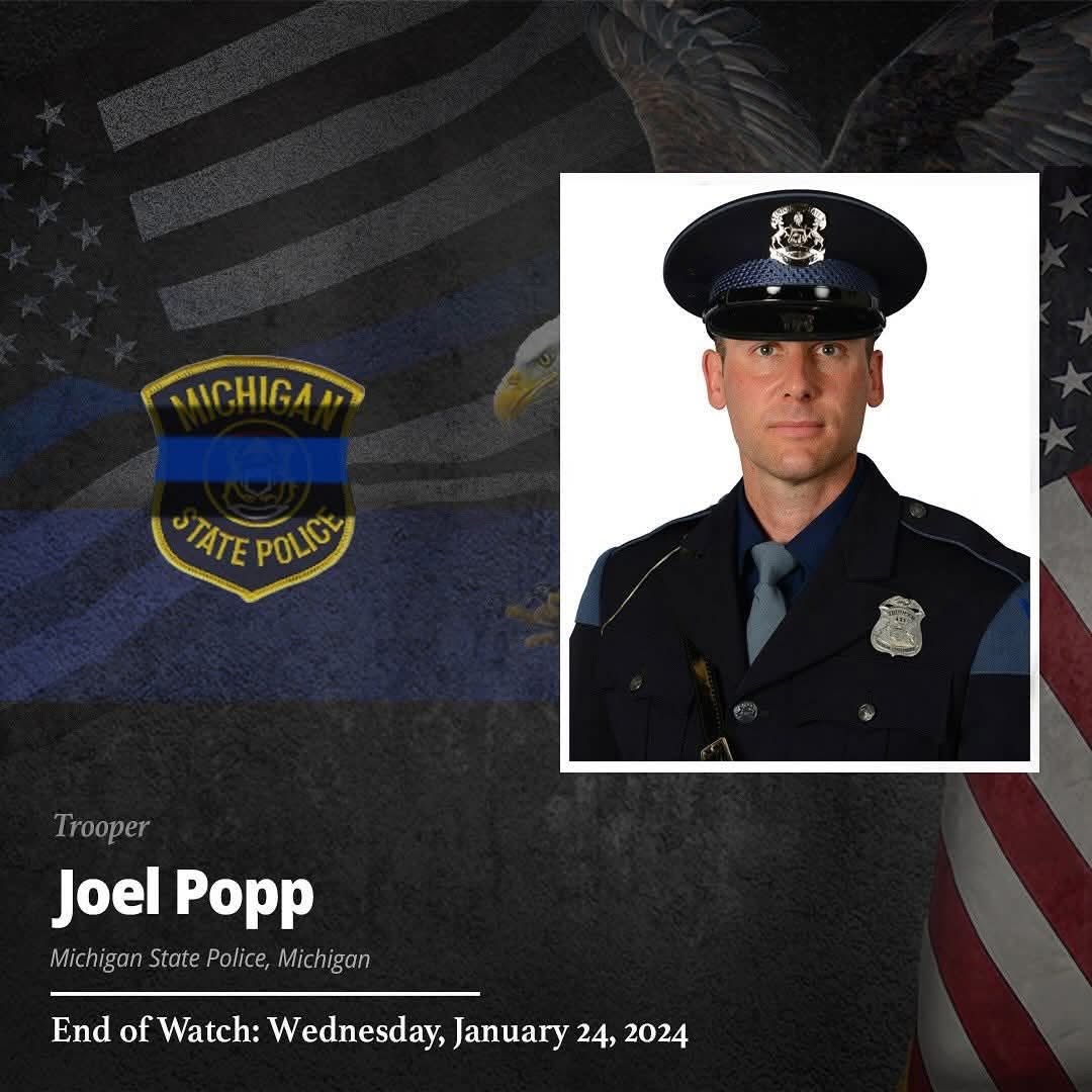 Trial Begins in Death of Michigan State Police Trooper Joel Popp: Jury to Decide if Brooke Allen Was Criminally Responsible
